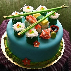 令人馋涎欲滴的精美特色生日蛋糕图片