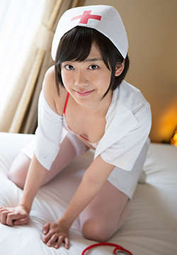 [Girlz-High] 日本美女西野小春护士的制服诱惑图片 NO.341