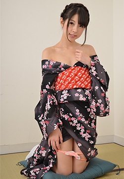 [Digi-Gra] 穿和服的日本女人あおいれな大胆写真 NO.164