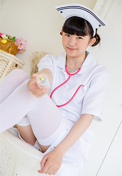 [Minisuka.tv] 日本医院护士久川美佳穿白丝写真 NO.320
