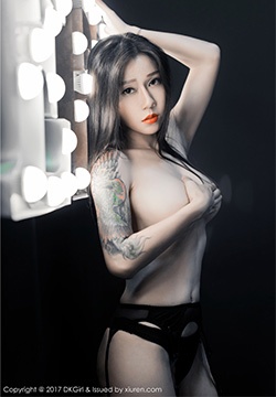 [御女郎] 有纹身的胸大女孩夏妍性感西西人体照 Vol.037