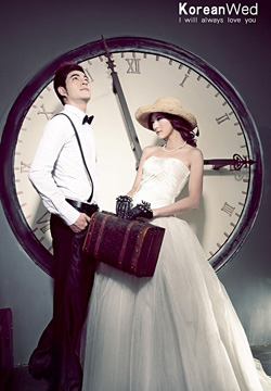 韩式唯美浪漫婚纱摄影图片