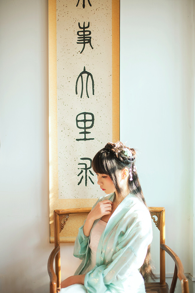 古装美女气质唯美古典中国风写真照