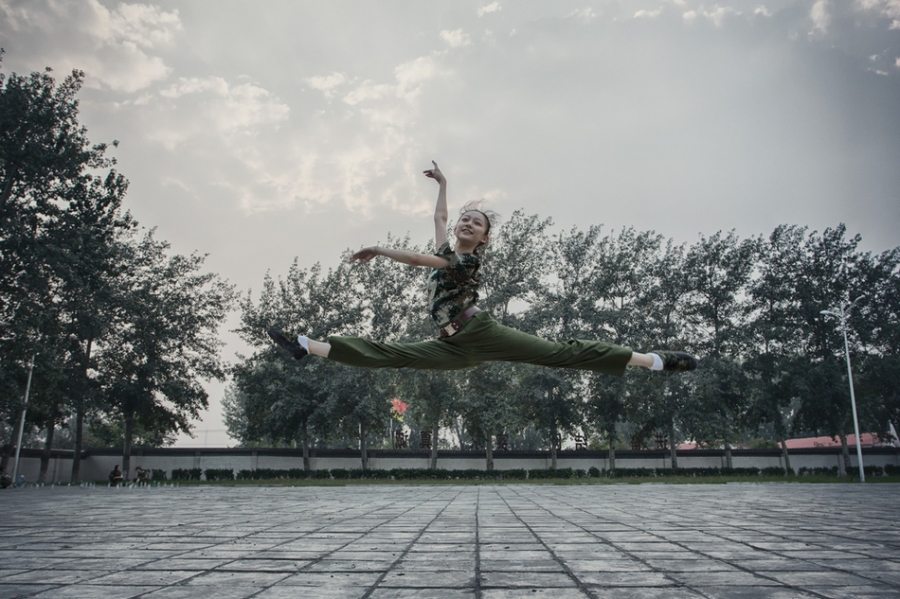 北京舞蹈学院新生军训照摄影艺术写真图集(二)